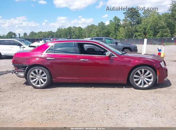 2C3CCAEG0HH582368 2017 CHRYSLER 300 Красный Панорамный вид салона 360°