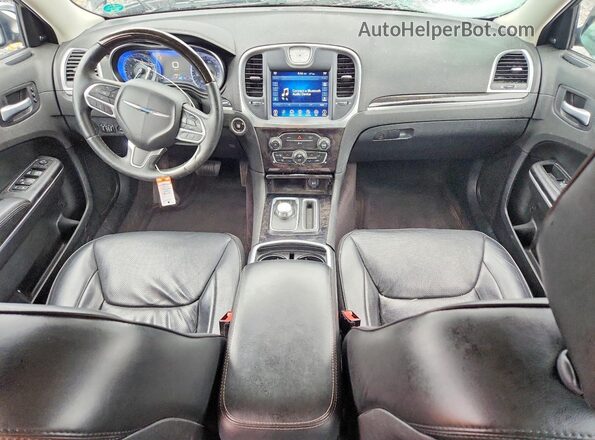 2C3CCAEG2HH564891 2017 CHRYSLER 300 Black Առջևի վահանակի տեսք