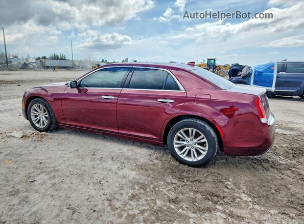 2C3CCAEG3GH268695 2016 CHRYSLER 300 Burgundy Հետևի ձախ