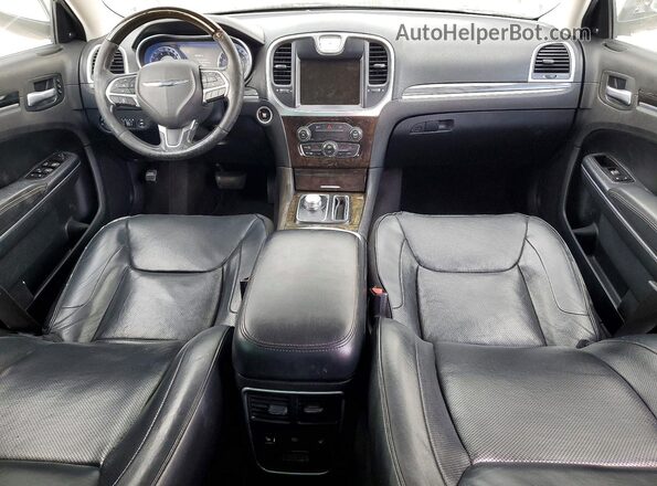 2C3CCAEG5GH181929 2016 CHRYSLER 300 Black Dashboard view