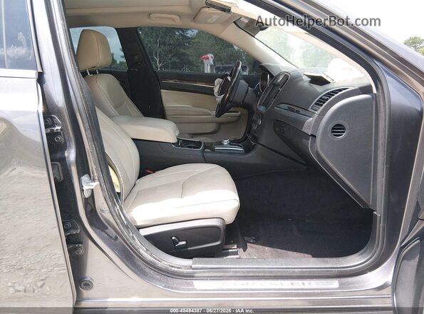 2C3CCAEG5HH540231 2017 CHRYSLER 300 Gray წინა სალონის ხედი