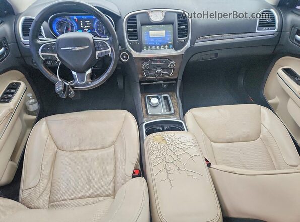 2C3CCAEG7GH147748 2016 CHRYSLER 300 White Widok deski rozdzielczej