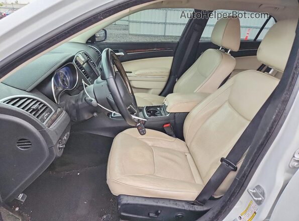 2C3CCAEG7GH324816 2016 CHRYSLER 300 White წინა სალონის ხედი