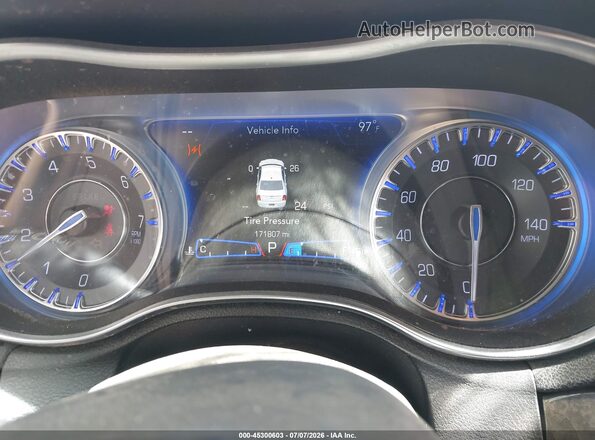 2C3CCAEG7KH527956 2019 CHRYSLER 300 White Вид задніх сидінь