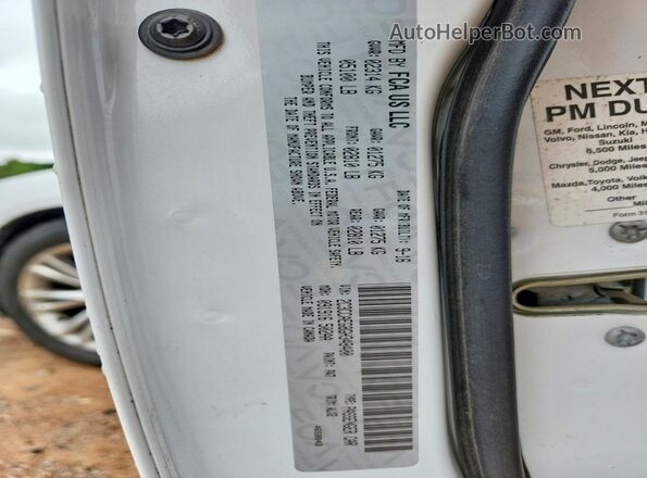 2C3CCAEG8GH348400 2016 CHRYSLER 300 White 