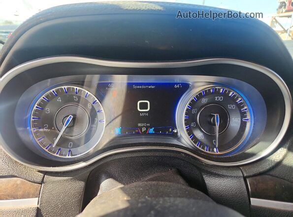 2C3CCAEG8HH570775 2017 CHRYSLER 300 Черный Вид щитка приборов