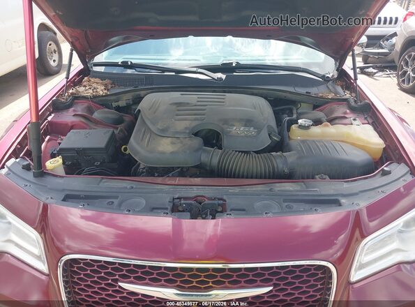 2C3CCAEG9GH135715 2016 CHRYSLER 300 Red Widok z tyłu