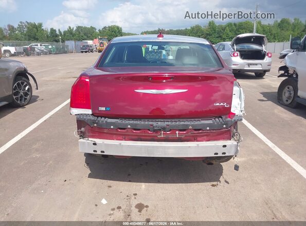 2C3CCAEG9GH135715 2016 CHRYSLER 300 Red Widok z przodu