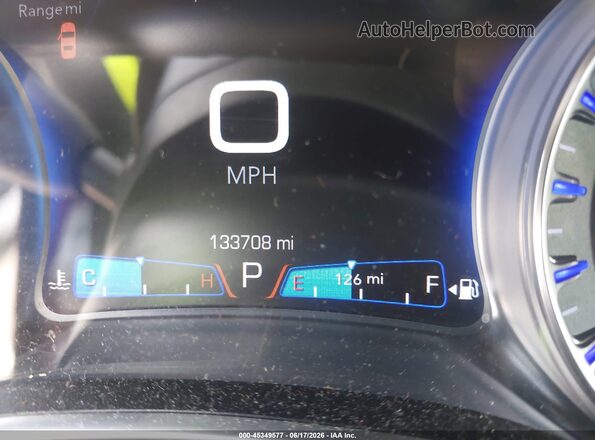 2C3CCAEG9GH135715 2016 CHRYSLER 300 Red Widok tylnych siedzeń