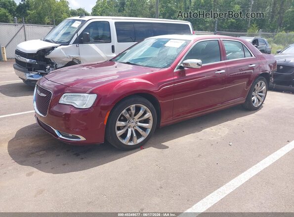 2C3CCAEG9GH135715 2016 CHRYSLER 300 Red Przód lewy