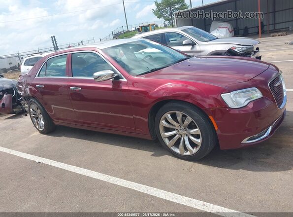 2C3CCAEG9GH135715 2016 CHRYSLER 300 Red Widok wnętrza 360 stopni