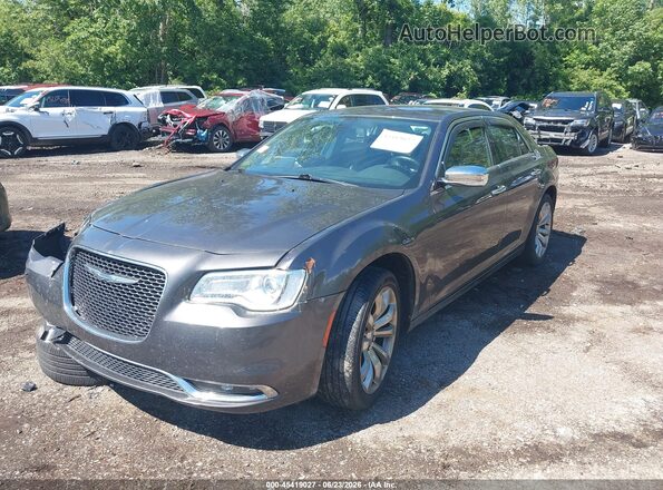 2C3CCAEG9JH193735 2018 CHRYSLER 300 Gray Vista tres cuartos delantera izquierda