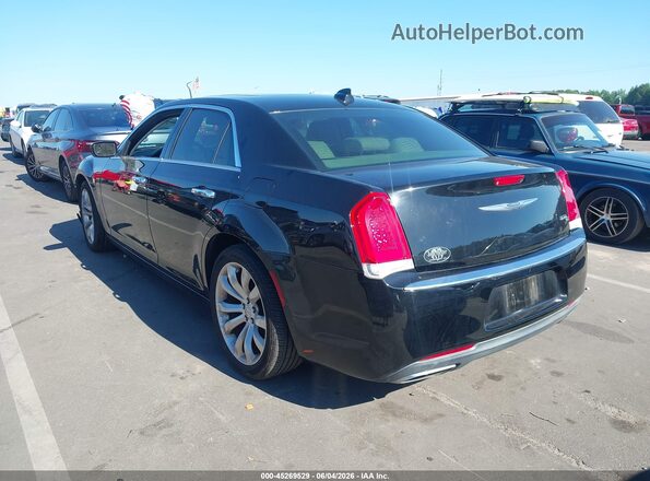 2C3CCAEGXGH135786 2016 CHRYSLER 300 Black უკანა მარცხენა