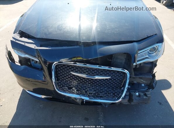 2C3CCAEGXGH135786 2016 CHRYSLER 300 Black წინა ხედი