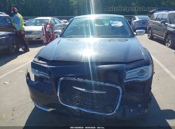 2C3CCAEGXGH135786 2016 CHRYSLER 300 Black უკანა სალონის ხედი