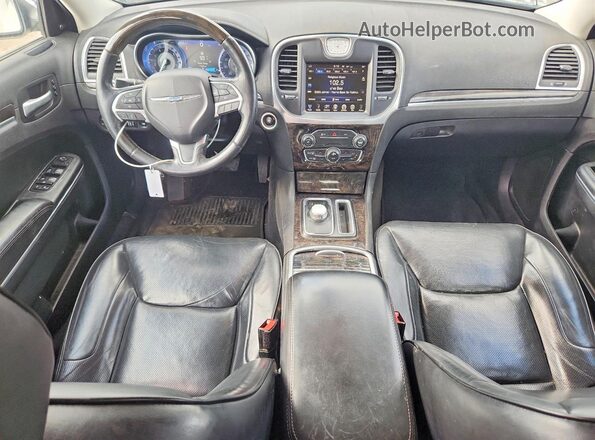 2C3CCAEGXGH161238 2016 CHRYSLER 300 White Widok deski rozdzielczej