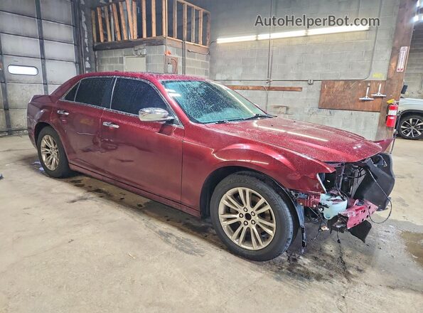 2C3CCAEGXHH567859 2017 CHRYSLER 300 Burgundy Առջևի աջ