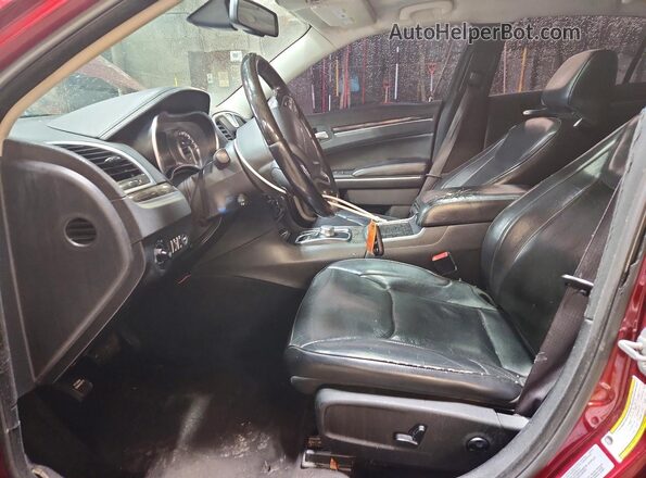 2C3CCAEGXHH567859 2017 CHRYSLER 300 Burgundy Սալոնի դիմացի տեսք