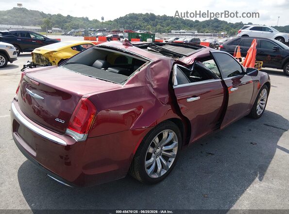 2C3CCAEGXJH296064 2018 CHRYSLER 300 Темно-бордовый Задняя правая четверть