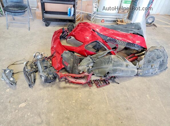2C3CCAGG0GH152447 2016 CHRYSLER 300 Red Вид підкапотного простору