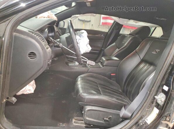 2C3CCAGG0KH539816 2019 CHRYSLER 300 Black წინა სალონის ხედი