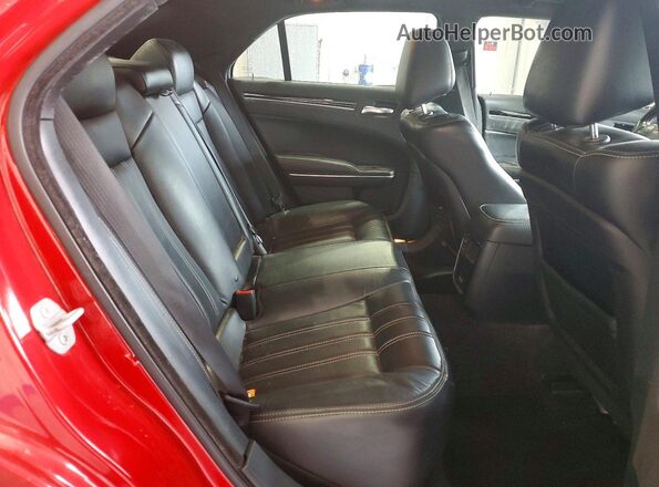 2C3CCAGG1HH597359 2017 CHRYSLER 300 Red Rear seats view