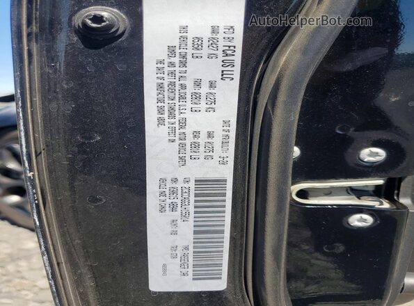 2C3CCAGG3LH155014 2020 CHRYSLER 300 Black VIN კოდის სტიკერის ხედი