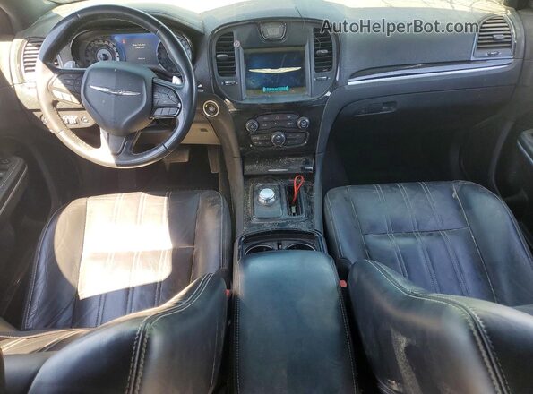 2C3CCAGG3LH155014 2020 CHRYSLER 300 Black წინა პანელის ხედი