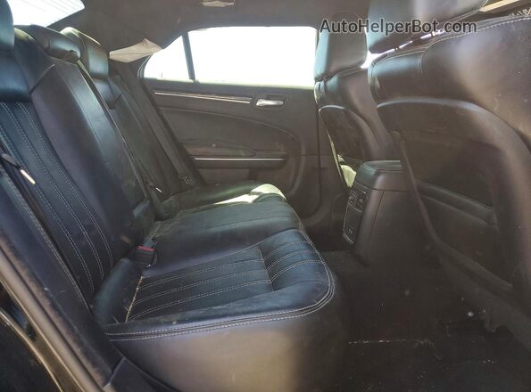 2C3CCAGG3LH155014 2020 CHRYSLER 300 Black უკანა სავარძლების ხედი