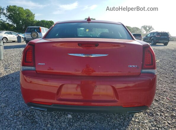 2C3CCAGG4HH506861 2017 CHRYSLER 300 Red Widok z tyłu