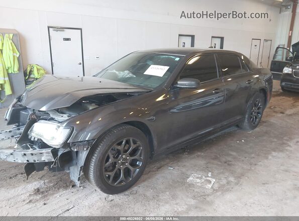 2C3CCAGG4JH202015 2018 CHRYSLER 300 Gray Առջևի ձախ երեք քառորդ տեսարան