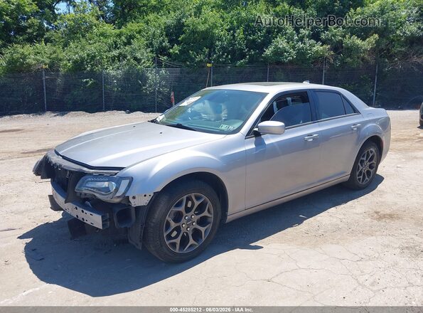2C3CCAGG4JH269259 2018 CHRYSLER 300 Silver Առջևի ձախ երեք քառորդ տեսարան