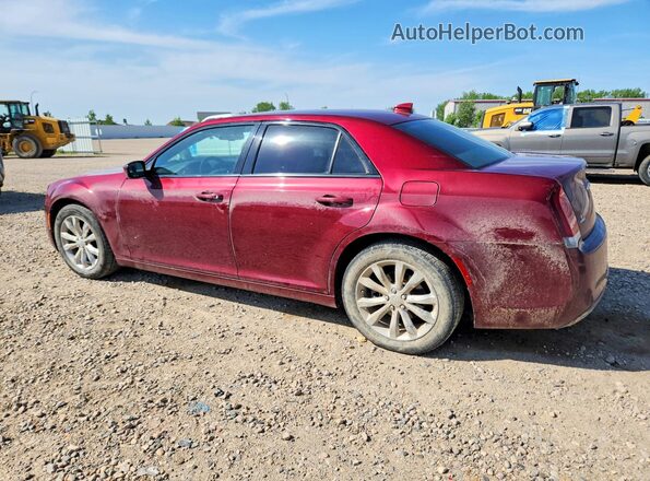 2C3CCAGG5JH256326 2018 CHRYSLER 300 Burgundy Trasero izquierdo