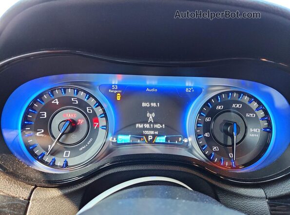 2C3CCAGG6JH296575 2018 CHRYSLER 300 Blue 