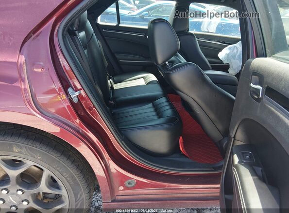 2C3CCAGG6KH610792 2019 CHRYSLER 300 Burgundy Vista de la etiqueta del VIN