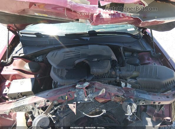 2C3CCAGG6KH610792 2019 CHRYSLER 300 Burgundy Vista trasera