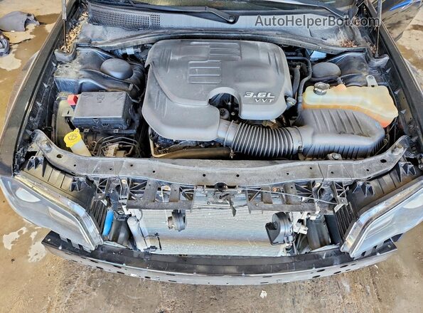 2C3CCAGG7GH274318 2016 CHRYSLER 300 Black Вид задньої частини салону