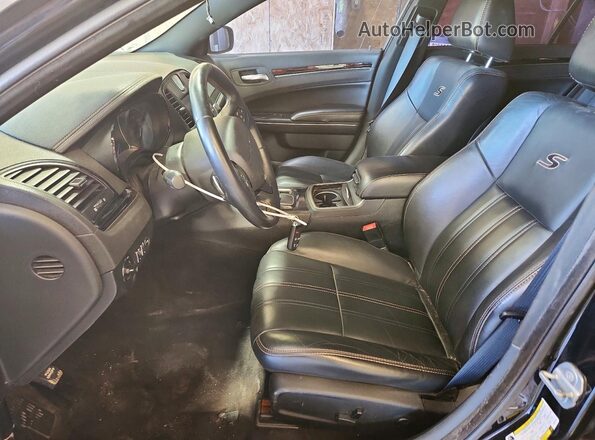 2C3CCAGG7GH274318 2016 CHRYSLER 300 Black Вид салону спереду