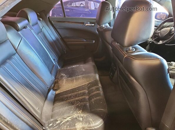 2C3CCAGG7GH274318 2016 CHRYSLER 300 Black Вид задніх сидінь