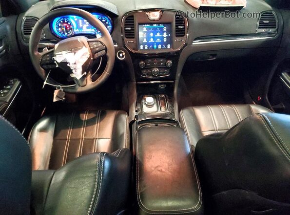 2C3CCAGG9HH534638 2017 CHRYSLER 300 Blue Dashboard view