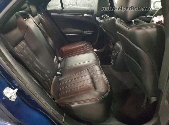 2C3CCAGG9HH534638 2017 CHRYSLER 300 Blue Rear seats view