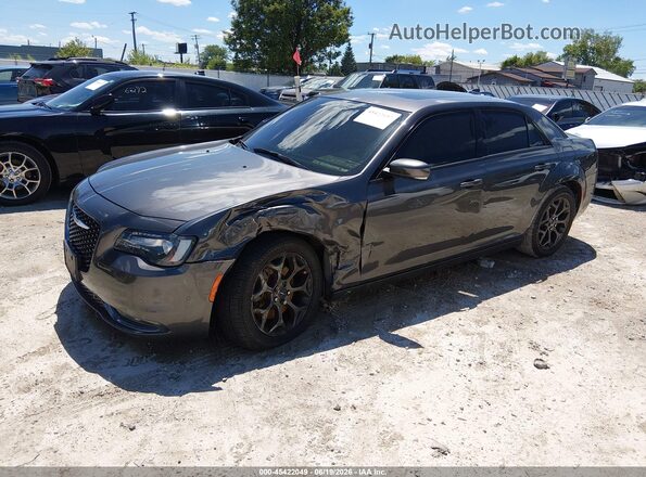 2C3CCAGG9JH165429 2018 CHRYSLER 300 Gray Przód lewy