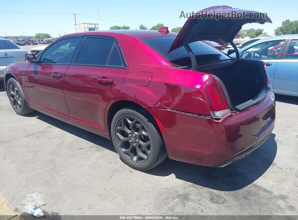 2C3CCAGG9LH150979 2020 CHRYSLER 300 Maroon Trasero izquierdo