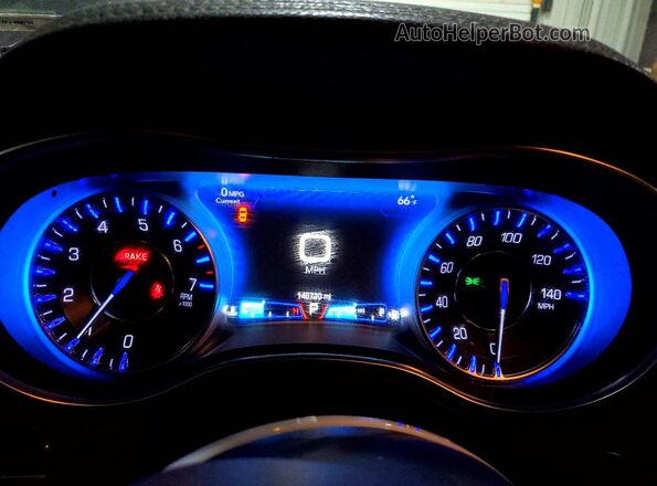 2C3CCAKG0GH224870 2016 CHRYSLER 300 Gray Widok zestawu wskaźników