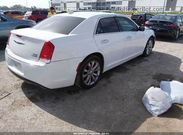 2C3CCAKG1JH194625 2018 CHRYSLER 300 Белый Задняя правая четверть