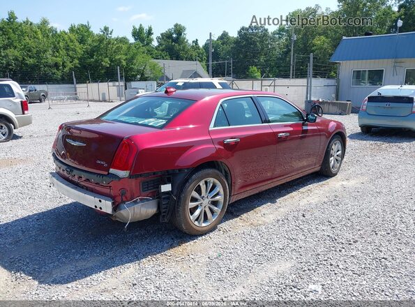 2C3CCAKG3GH106800 2016 CHRYSLER 300 Red Задня права чверть