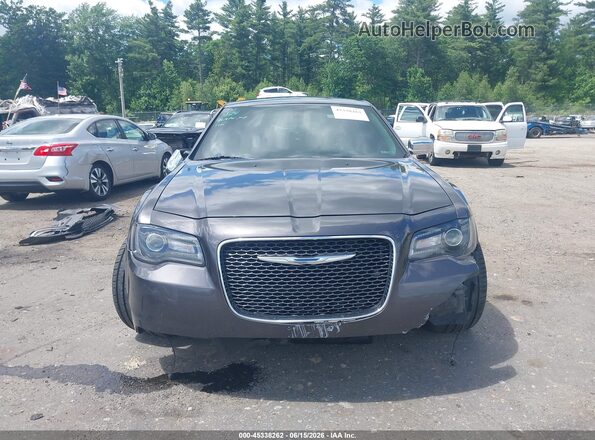2C3CCAKG3JH144356 2018 CHRYSLER 300 Gray Widok z przodu