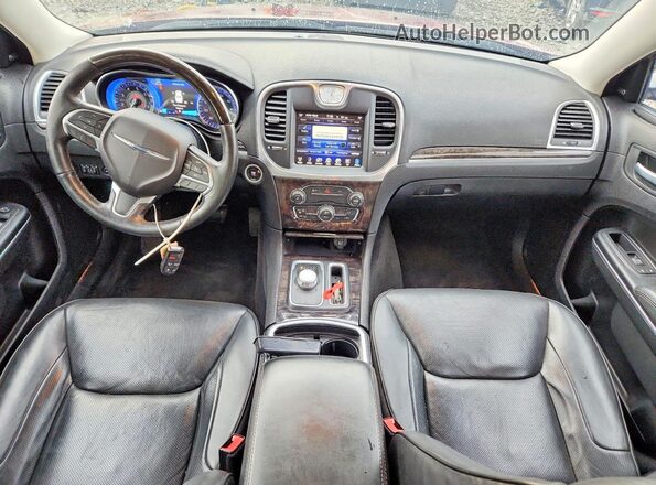 2C3CCAKG4GH106448 2016 CHRYSLER 300 Burgundy Widok deski rozdzielczej