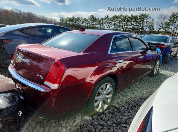 2C3CCAKG4GH106448 2016 CHRYSLER 300 Burgundy Tył prawy