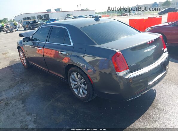 2C3CCAKG9KH569887 2019 CHRYSLER 300 Gray Trasero izquierdo